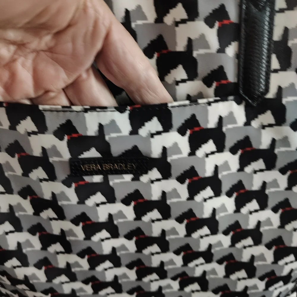 Vera Bradley Scotty Dog Tote Bag NWT Retired Bag